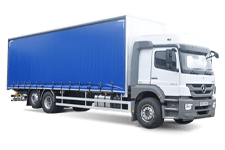 Van Hire Newcastle Airport - 26 Tonne Curtain Side Truck - Truck hire Newcastle airport